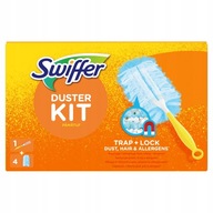 Súprava na čistenie prachu Swiffer, 1 rukoväť, 4 prachovky, súprava prachovky Súprava na čistenie prachu Swiffer, 1 rukoväť, 4 prachovky, súprava prachovky
