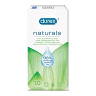 Durex Naturals, kondómy, 10 ks.