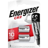 2x ENERGIZER Foto CR2 DLCR2 1CR2 Lítiová 3V batéria