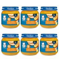 GERBER Morka s tekvicou a zemiakmi 6x125G GERBER Morka s tekvicou a zemiakmi 6x125G