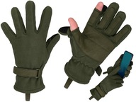 ZIMNÉ TAKTICKÉ RUKAVICE FLEECE DOMINATOR OLIV S ZIMNÉ TAKTICKÉ RUKAVICE FLEECE DOMINATOR OLIV S