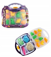 KINETICKÝ PIESOK V KUFRI 1KG FORMY DINOSAUR KINETICKÝ PIESOK V KUFRI 1KG FORMY DINOSAUR