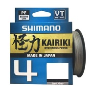Shimano Kairiki 4 0,23 mm 18,6 kg 150 m oceľovo sivá