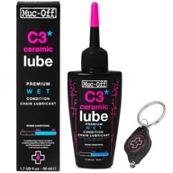 MUC-OFF C3 OLEJ NA MOKRÝ KERAMICKÝ MAZAČ NA REŤAZE 50ml