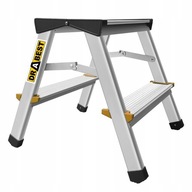 Obojstranný domáci rebrík, 2 stupne, 150kg, TUV cert Obojstranný domáci rebrík, 2 stupne, 150kg, TUV cert