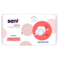 Seni San Regular Extra anatomické plienky, 30 ks. Seni San Regular Extra anatomické plienky, 30 ks.