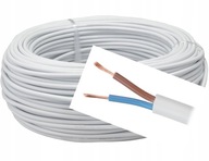 POUZDOVÝ KÁBEL OMY H03VV-F 2x0,5 mm2 300V 50M POUZDOVÝ KÁBEL OMY H03VV-F 2x0,5 mm2 300V 50M