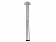 STOLOVÉ NOHY KRUHÁ NÁBYTKOVÁ NOHA FI30 CHROME 40CM