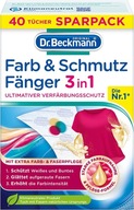 DR. Beckmann utierky zachytávajúce farbu 40 ks DE DR. Beckmann utierky zachytávajúce farbu 40 ks DE