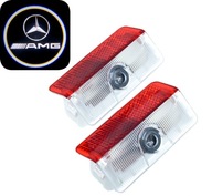 LED projektor s logom Mercedes triedy A B GLK LAMPY LED projektor s logom Mercedes triedy A B GLK LAMPY