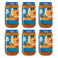 GERBER JUNIOR rizoto večera s morčacím mäsom 6x250g GERBER JUNIOR rizoto večera s morčacím mäsom 6x250g