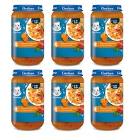 GERBER JUNIOR rizoto večera s morčacím mäsom 6x250g