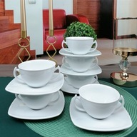 CHODZIEŻ AKCENT C000 ( 0001) BIELA 6 X BULLEMENT BOOT 300 ml + 6 X podšálka 16 cm CHODZIEŻ AKCENT C000 ( 0001) BIELA 6 X BULLEMENT BOOT 300 ml + 6 X podšálka 16 cm