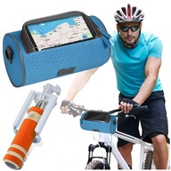 Kabelka, riadidlá, taška na bicykel, kolobežka, vodeodolná + SELFIE STICK Kabelka, riadidlá, taška na bicykel, kolobežka, vodeodolná + SELFIE STICK