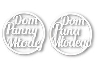 Obruč Dom nevesty 40 cm SET 2 Obruč Dom nevesty 40 cm SET 2