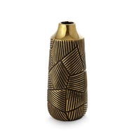 Moderná keramická váza EMMI 13X13X30 zlatá