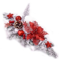 Krásna vianočná čelenka vianočná dekorácia