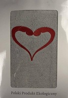 Uterák v krabici 70x140 Heart Grey Red Uterák v krabici 70x140 Heart Grey Red