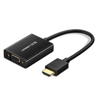 Ugreen HDMI (samec) - kábel adaptéra kábla VGA Ugreen HDMI (samec) - kábel adaptéra kábla VGA