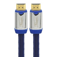 HDMI 2.0 HIGH SPEED FHD 3D ETHERNET ARC OFC PRIPOJENIE DÝCHACÍ KÁBEL 1 m HDMI 2.0 HIGH SPEED FHD 3D ETHERNET ARC OFC PRIPOJENIE DÝCHACÍ KÁBEL 1 m