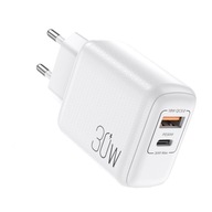 30W PD USB C QC 3.0 rýchla nástenná nabíjačka 30W PD USB C QC 3.0 rýchla nástenná nabíjačka