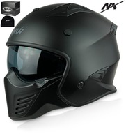 MOTOCYKLICKÁ PRILBA OTVORENÁ SKÚTER CHOPPER NAXA S27X veľ MOTOCYKLICKÁ PRILBA OTVORENÁ SKÚTER CHOPPER NAXA S27X veľ