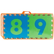 Čísla a abeceda, Penová podložka, puzzle Smiki 36