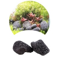 Akvarijné kamene kamienky sopečná láva čierna 3kg Akvarijné kamene kamienky sopečná láva čierna 3kg