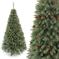 Umelý vianočný stromček Smrek strieborný so šiškou, 130 cm Umelý vianočný stromček Smrek strieborný so šiškou, 130 cm