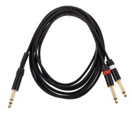 Kábel signálový kábel Jack 2x Jack 6,3 mm 3 m