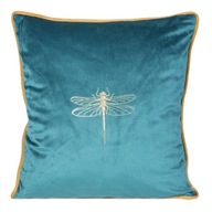 Zamatová obliečka na vankúš DRAGONFLY s lemovaním 45X45 cm Zamatová obliečka na vankúš DRAGONFLY s lemovaním 45X45 cm