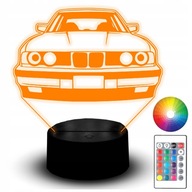 LED NOČNÁ LAMPA BMW M5 E34 MPOWER AUTO NÁZOV AUTA PRE FANÚŠIKU PRIATEĽA MANŽELA LED NOČNÁ LAMPA BMW M5 E34 MPOWER AUTO NÁZOV AUTA PRE FANÚŠIKU PRIATEĽA MANŽELA