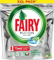 Fairy Platinum All-in-1 tablety do umývačky riadu 70 ks Fairy Platinum All-in-1 tablety do umývačky riadu 70 ks