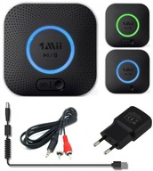 Bluetooth 5.0 audio prijímač 1Mii B06 50m aptX pre vežový zosilňovač 2x RCA Bluetooth 5.0 audio prijímač 1Mii B06 50m aptX pre vežový zosilňovač 2x RCA