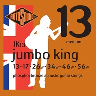 Struny pre akustickú gitaru ROTOSOUND JK13 13-56