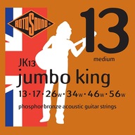 Struny pre akustickú gitaru ROTOSOUND JK13 13-56 Struny pre akustickú gitaru ROTOSOUND JK13 13-56