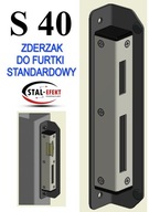 Kazeta / Doorstop S40 na bránku - klasika.