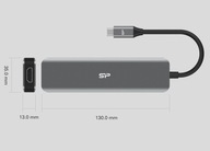 Silicon Power SU20 7v1 HDMI USB-C dokovacia stanica