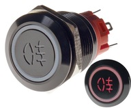 TLAČIDLO PROTI ZAhmlievaniu odolné proti VANDALU 19mm 12V C TLAČIDLO PROTI ZAhmlievaniu odolné proti VANDALU 19mm 12V C