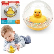 Zábava na plávajúcej kačici Fisher-Price v guľôčkovom kúpeli