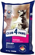 CLUB 4 PAWS suché krmivo pre šteňatá všetkých plemien 14 kg CLUB 4 PAWS suché krmivo pre šteňatá všetkých plemien 14 kg