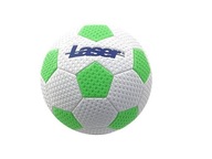 Futbalová biela laserová lopta