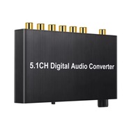 5.1 Digitálny audio prevodník Surround na nc+ SPDIF Toslink AC-3 5.1 Digitálny audio prevodník Surround na nc+ SPDIF Toslink AC-3