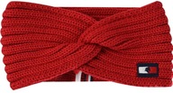 Červená zimná čelenka Tommy Hilfiger TH10101-005 Červená zimná čelenka Tommy Hilfiger TH10101-005