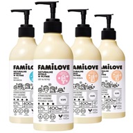 Yope FamiLove Tekuté mydlo Mix of Fragrances Limitovaná edícia 400ml 4 ks. Yope FamiLove Tekuté mydlo Mix of Fragrances Limitovaná edícia 400ml 4 ks.