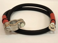 Kladný kábel batérie so svorkou 80cm 25mm2 Kladný kábel batérie so svorkou 80cm 25mm2