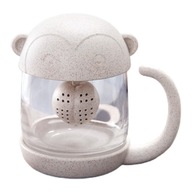 Šálka ​​na čaj v štýle B pre mačku a opicu