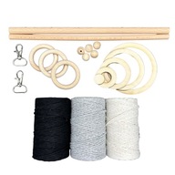 Macrama Kit Cotton String 180M Accessories Macrama Kit Cotton String 180M Accessories
