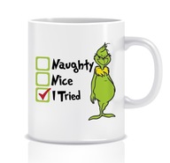Vtipný vianočný darčekový hrnček (Grinch I vol Vtipný vianočný darčekový hrnček (Grinch I vol
