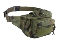 Vojenská bedrová maskáčová taška cez pás